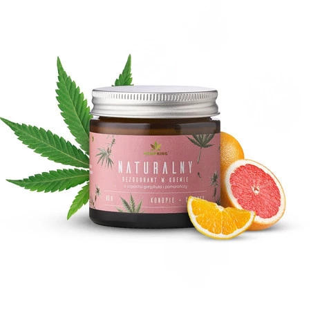 Biowen Naturalny dezodorant w kremie o zapachu grejpfruta i pomarańczy 65 g