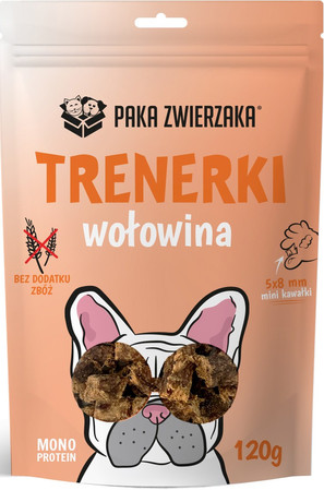 PAKA ZWIERZAKA Trenerki Wołowina 120g