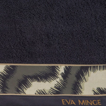 Ręcznik Eva 24 30 x 50 cm, Czarny