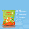 Smileat, Bio Smilondas, Chrupki z ciecierzycy, kukurydzy i soczewicy, marchewkowe 15m+, 25 g