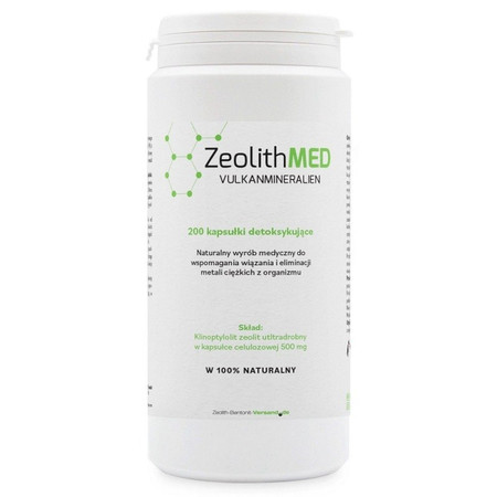 Zeolith MED 200 kapsułki detoksykujące