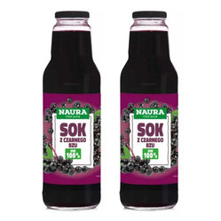 Zestaw 2x Sok z czarnego bzu 750 ml