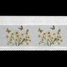 FIRANA GOTOWA FLORA 150 X 30 CM BIAŁY
