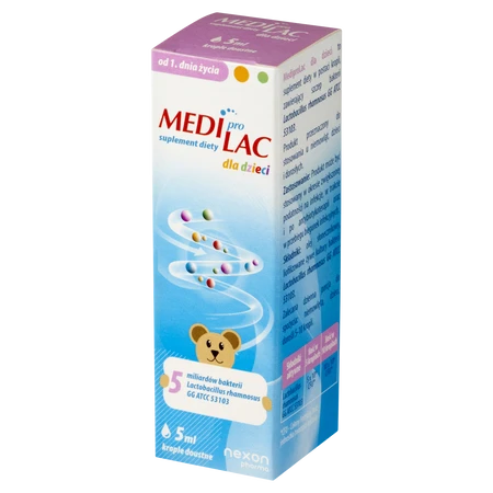 Nexon Mediprolac Dla Dzieci Krople Doustne  - probbiotyk 5ml
