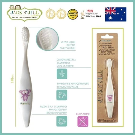 Jack N'Jill, BIO Szczoteczka do zębów, Koala