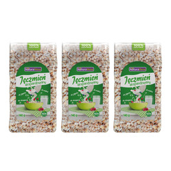 Zestaw: 3x NATURAVENA Jęczmień ekspandowany 140 g