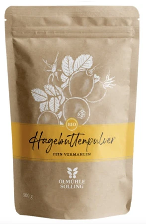 BIO Sproszkowane owoce róży (500 g)