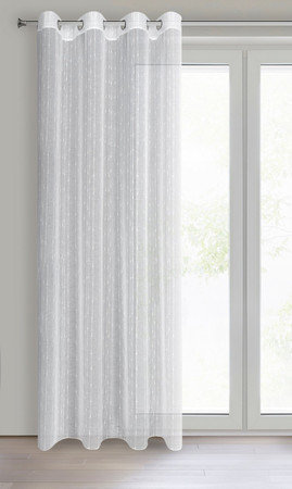 FIRANA GOTOWA BECKY 140 X 250 CM BIAŁY