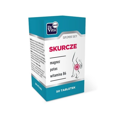 Dr Vita − Skurcze Magnez + Potas + Witamina B6 − 50 tabl.