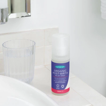 Lansinoh, Organiczny porodowy spray przeciwbólowy, 100 ml
