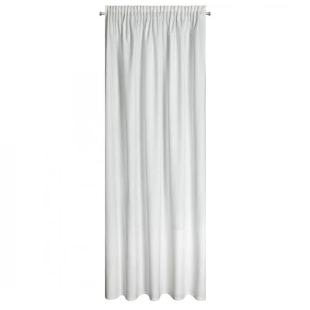 ZASŁONA GOTOWA MELANIE NA TAŚMIE 140 X 270 CM BIAŁY