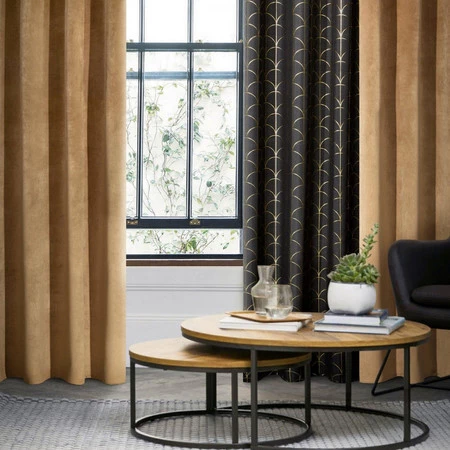 ZASŁONA GOTOWA VILLA 140 X 250 CM MIODOWY