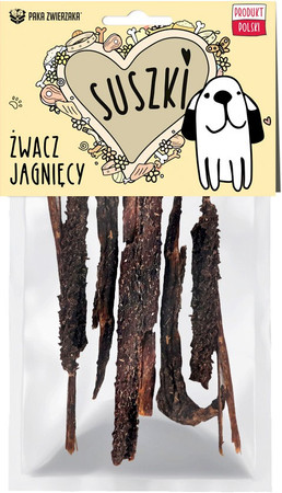 PAKA ZWIERZAKA Suszki Żwacz Jagnięcy 100g
