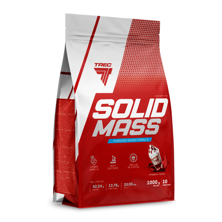 Trec SOLID MASS Gainer na Masę 1000g smak vanilla