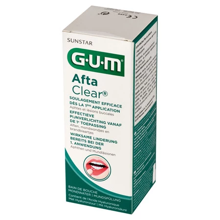 D.GUM PŁYN AFTA CLEAR 120ML 2410