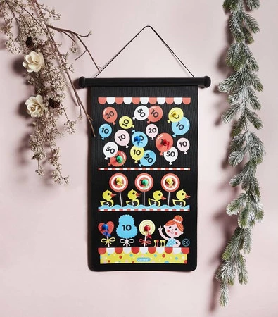 Janod Magnetyczna gra w rzutki Wesołe miasteczko