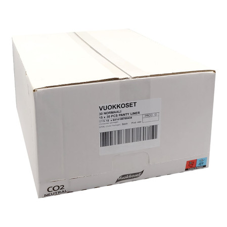 Vuokkoset, NORMAL, Wkładki higieniczne, 30 szt.