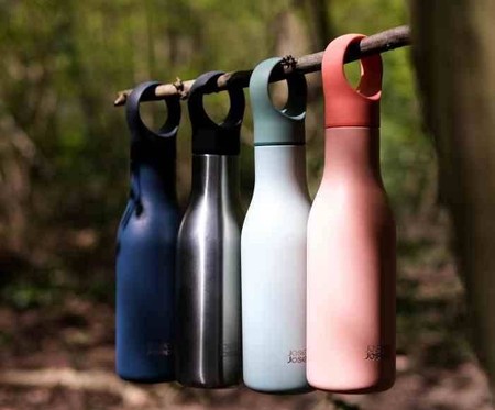 JJ - Butelka termiczna stalowa 500ml Loop™, koralo
