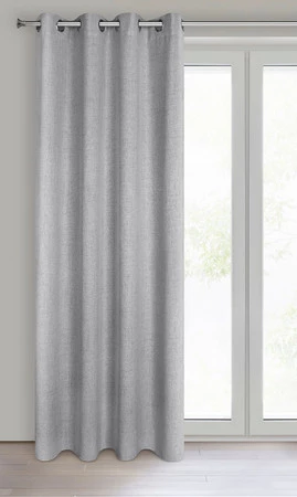 ZASŁONA GOTOWA LINDA 140 X 250 CM STALOWY