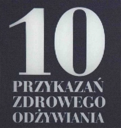 AL - Deska/podkładka szklana 10 przykazań