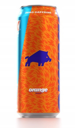 DZIK ZERO CAFFEINE 500ml smak pomarańcza