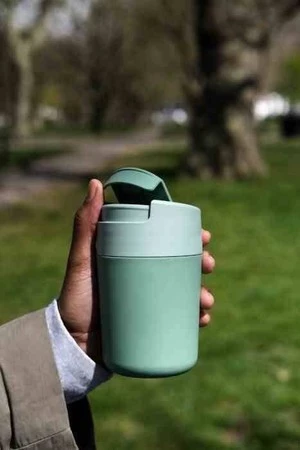 JJ - Kubek podróżny 340ml Sipp™, zielony