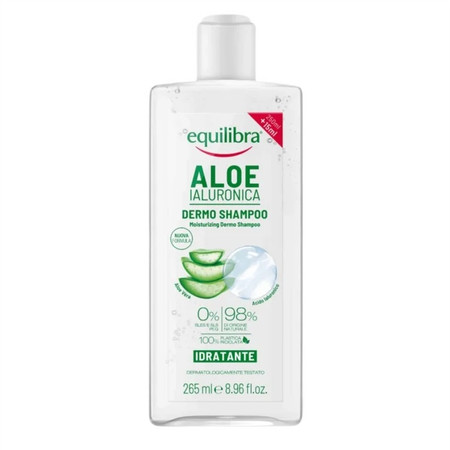 Equilibra − Nawilżający szampon aloesowy − 265 ml