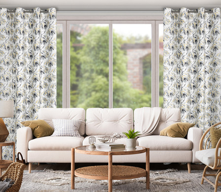 ZASŁONA GOTOWA MELISA 140 X 250 CM BIAŁY