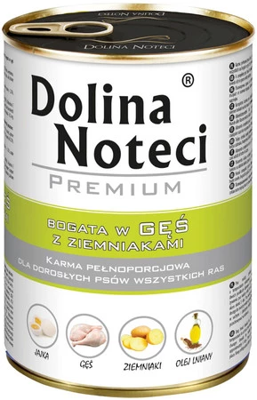 DOLINA NOTECI PREMIUM Gęś z Ziemniakami 400g