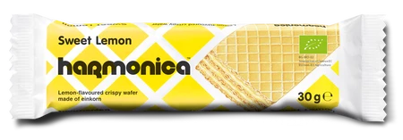 HARMONICA WAFELEK Z KREMEM MLECZNO - CYTRYNOWYM BIO 30 g