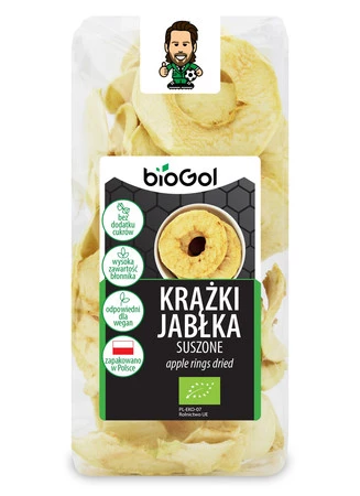 BIOGOL KRĄŻKI JABŁKA SUSZONE BIO 50 g