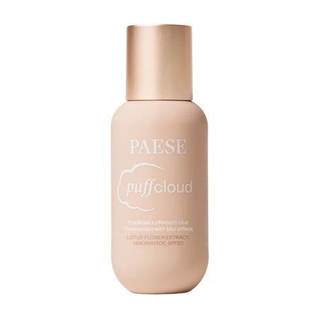 Puff Cloud satynowy podkład z efektem blur SPF20 01 Light Beige 37ml