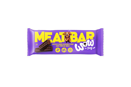 WOW DOG Meat Bar Hirsch Lamm - batonik mięsny z jelenia i jagnięciny (40g)