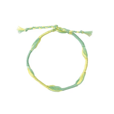 Janod Zestaw kreatywny do tworzenia biżuterii Tęczowe bransoletki 30 szt. 8+