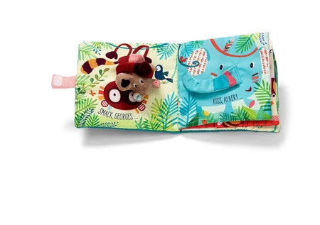 LILLIPUTIENS Książeczka z mini-pacynką na palec wielofunkcyjna