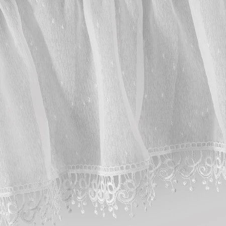 FIRANA GOTOWA DAGMARA-5 400 X 65 CM BIAŁY