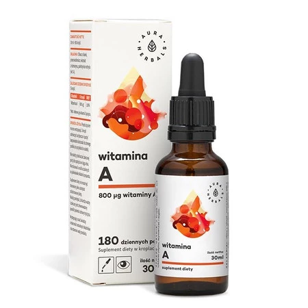 Witamina A  - Suplement diety w kroplach (30 ml)