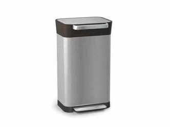 JJ - Kosz na śmieci 30l Titan, stalowy