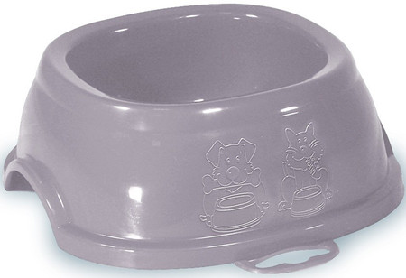 ZOLUX Miska plastikowa Break 1 niebieska / pudrowa 0,4 l