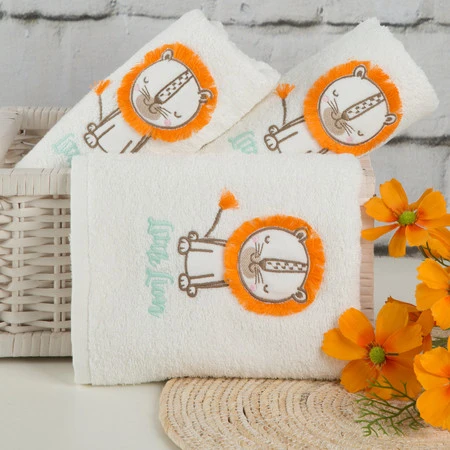 Ręcznik Dziecięcy Baby45 50 x 90 cm, Biały