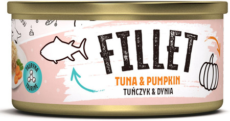 MR.BANDIT Fillet Tuna / Pumpkin Tuńczyk Dynia dla kota 80g