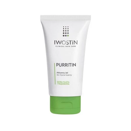 Iwostin Purritin aktywny żel do mycia twarzy 150ml