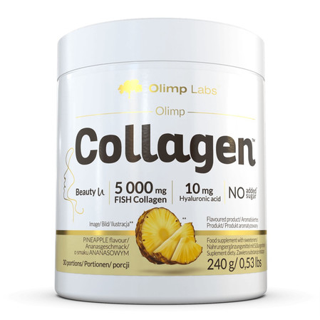 Olimp Labs Collagen kolagen suplement diety smak ananas 240g