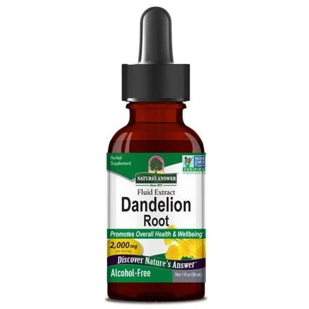 NATURE'S ANSWER Dandelion Root - Ekstrakt z korzenia mniszka lekarskiego (30 ml)