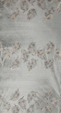 ZASŁONA GOTOWA IDALIA 140 X 250 CM SREBRNY