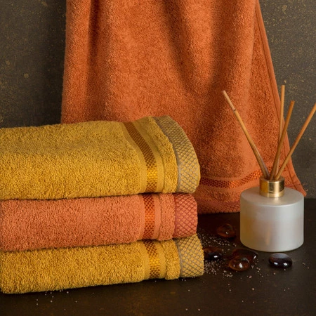 Ręcznik Abbie (05), 50 x 90 cm, Stalowy