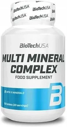 BioTech USA Multi Mineral Complex 100 tabl.