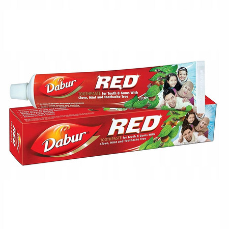 DABUR RED 100ml imbir,pieprz czarny,cynamon,goździk, mięta, migdałecznik