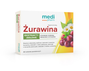 medi pharm Żurawina 60 tabl.