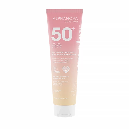 Alphanova, Daily Sun - Sun Glow, mleczko do opalania SPF50+, 150 ml